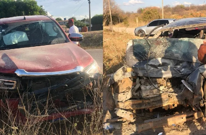 Colisão frontal entre veículos em rodovia deixa candidato a prefeito no Piauí ferido