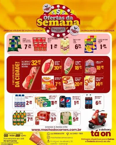 Confira a seleção de ofertas da Machado Carnes