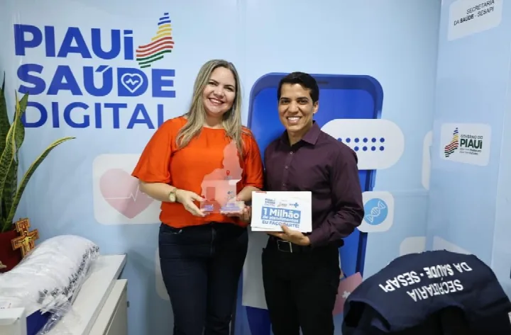 São Miguel do Fidalgo conquista 5º lugar em atendimentos e recebe premiação do Programa Piauí Saúde Digital