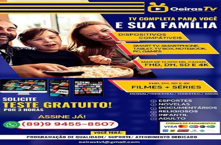 Descubra os melhores sistemas de canais em Oeiras: diversão e qualidade na sua casa!