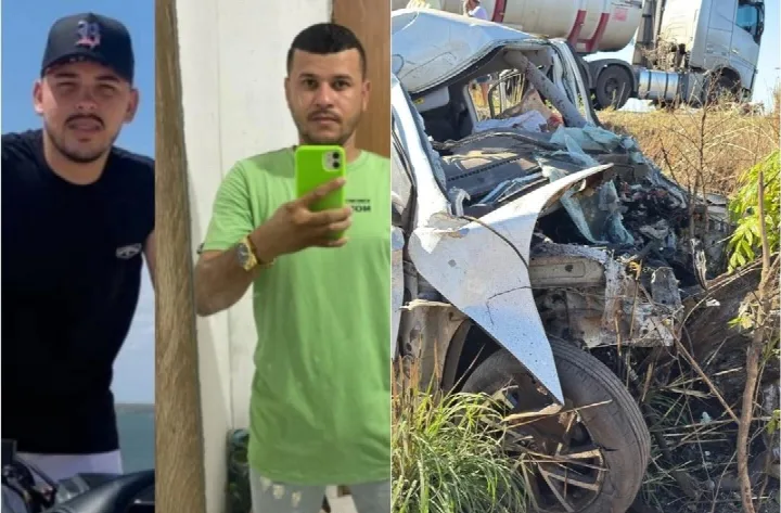Tragédia na BR-343: colisão entre carro e ônibus mata dois jovens em Campo Maior