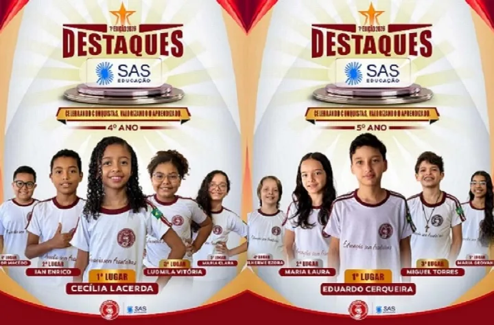 Alunos do Colégio Paulo Freire se destacam na primeira edição da Provinha SAS 2026