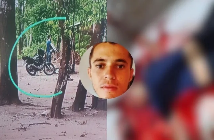 Suspeito de matar pai é perseguido por policiais em área de mata em Teresina