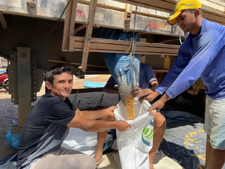 Balcão da Conab em Oeiras recebe mais 120 toneladas de milho