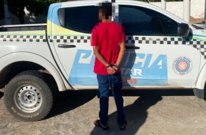 Suspeito é preso por ameaçar dar três tiros no rosto da própria irmã no Piauí