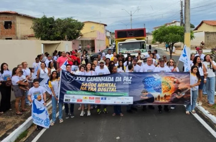 XXII Caminhada da Paz mobiliza comunidade em Oeiras com foco na saúde mental