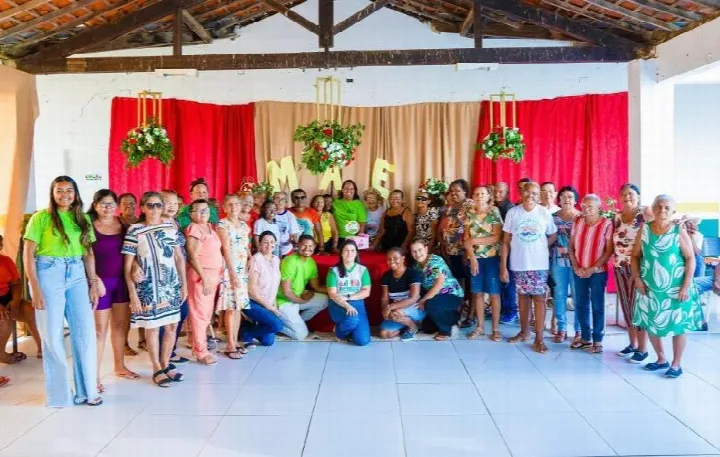 Secretaria de Assistência Social de Colônia do Piauí realiza Festa das Mães do Grupo de Idosos