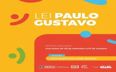 Prefeitura de Oeiras lança editais da Lei Paulo Gustavo