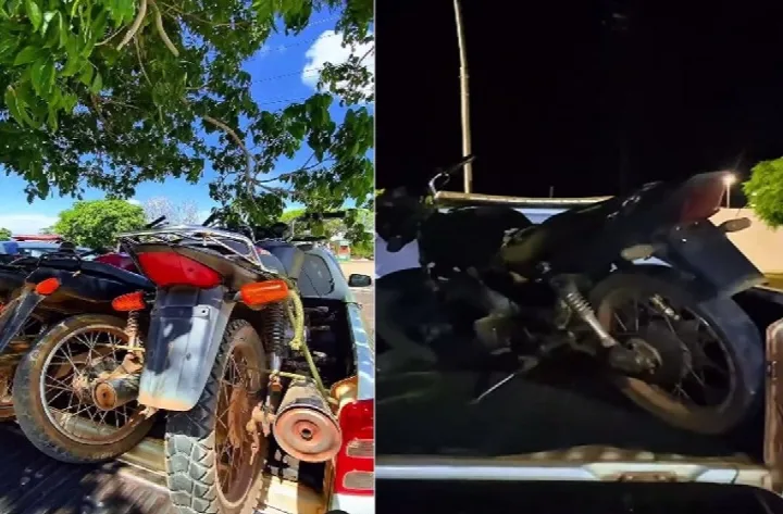 Operação policial apreende motocicletas adulteradas em Oeiras e região