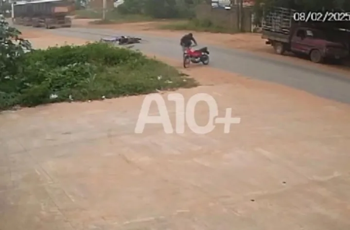 Mãe morre e filha fica gravemente ferida em acidente envolvendo carreta e motocicletas no Piauí