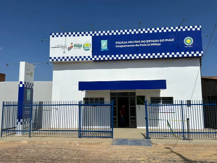 Rafael Fonteles inaugura Grupamento da Polícia Militar e instituto em Marcolândia