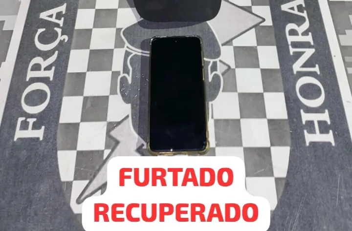 Força Tática do 14° BPM de Oeiras recupera celular furtado em 2023