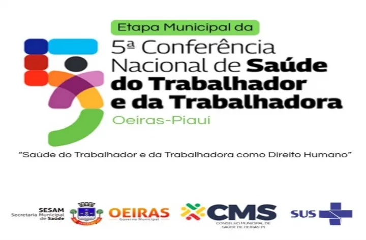 Oeiras realiza etapa municipal da 5ª Conferência de Saúde das Trabalhadoras e dos Trabalhadores