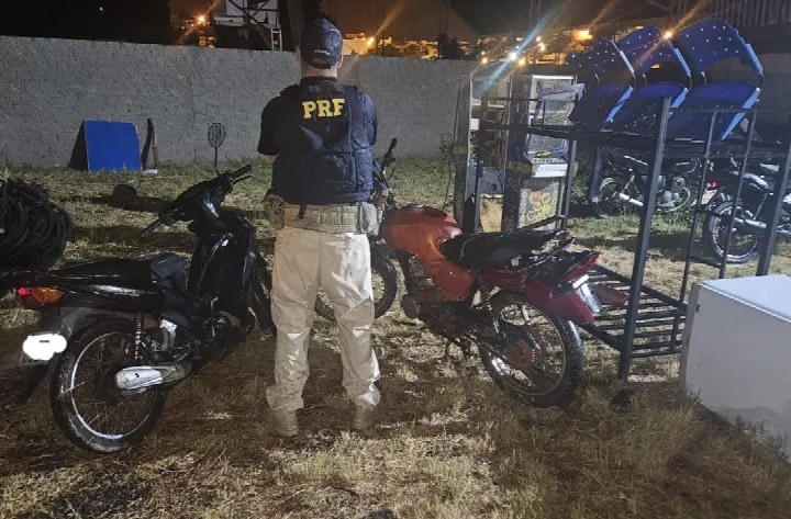 Motociclistas são presos após se envolverem em acidente com veículos adulterados no Piauí