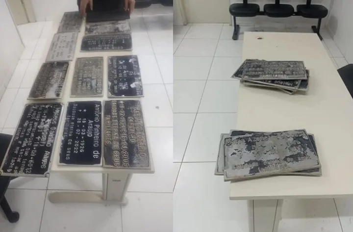 Quatro pessoas são conduzidas após suspeita de furtos em cemitérios de Simplício Mendes
