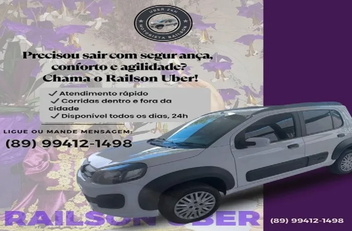 Viva a Semana Santa com tranquilidade e conforto: Railson Uber é a melhor escolha em Oeiras