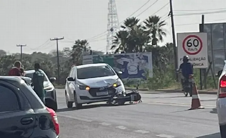 Homem fica gravemente ferido em acidente na BR 343 em Campo Maior