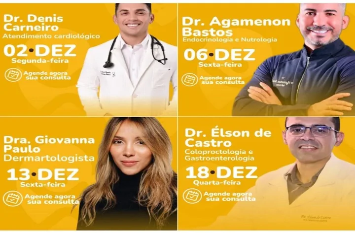 Labem divulga agenda de atendimentos médicos especializados para dezembro