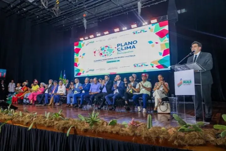 Rafael Fonteles defende redução do carbono em plenária do Clima Participativo