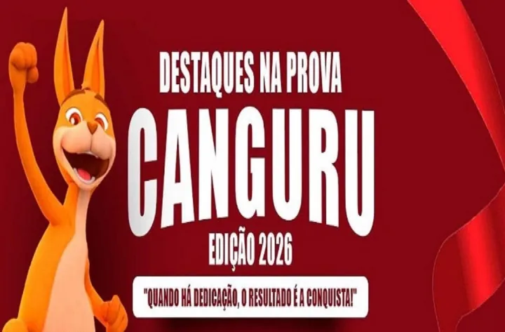 Alunos do Colégio Paulo Freire conquistam medalhas e menções honrosas na Prova Canguru 2026