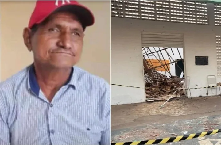 Teto desaba durante forró dos idosos e deixa um morto em Jaicós