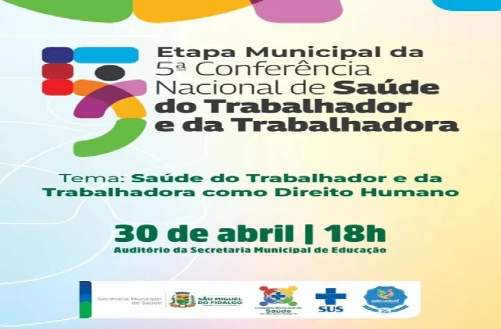 São Miguel do Fidalgo realiza etapa municipal da 5ª Conferência Nacional de Saúde do Trabalhador e da Trabalhadora