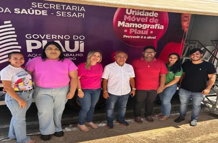 Carreta da Mamografia realiza 189 exames em São Miguel do Fidalgo e facilita acesso ao diagnóstico precoce