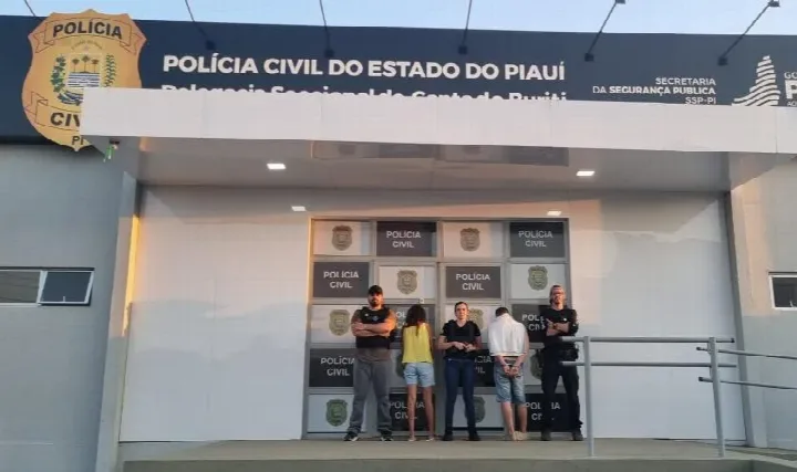 Casal é preso no Sul do Piauí por suspeita de tráfico de drogas