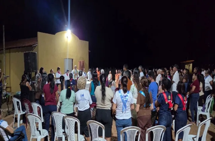Comunidade Puçás 1, em Colônia do Piauí, encerra festejos de São Francisco com participação de fiéis