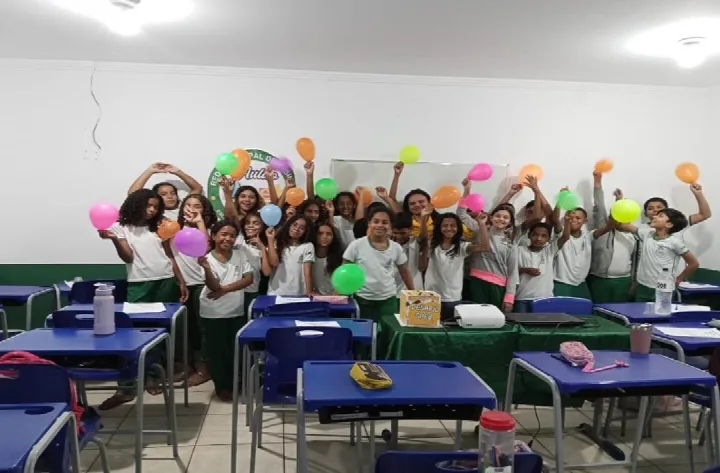 Aulão do SAEB mobiliza alunos do 5º e 9º ano da Escola Joaquim Dias de Oliveira em São Miguel do Fidalgo