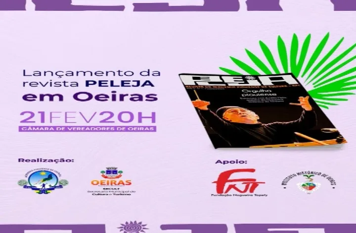 Oeiras recebe o lançamento da revista PELEJA