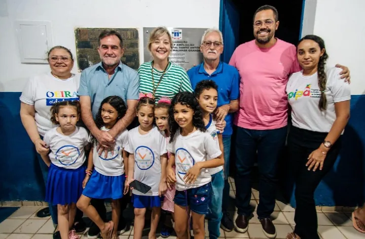 Investindo na educação em tempo integral, Prefeitura de Oeiras inaugura novas instalações da Escola Municipal da Malhada Grande