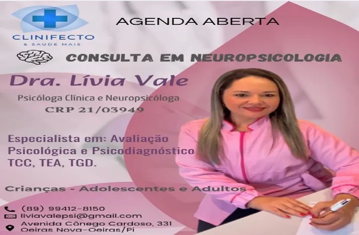 Neuropsicologia chega a Oeiras com atendimento especializado para diagnóstico e cuidado em saúde mental