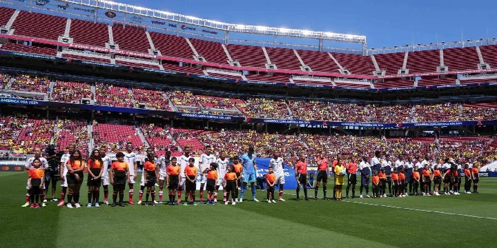 Assentos vazios na Copa América geram preocupação nos Estados Unidos, uma das sedes do torneio