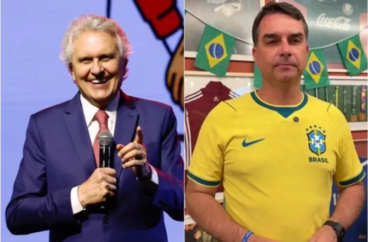 Caiado diz que currículo de Flávio Bolsonaro é a certidão de nascimento