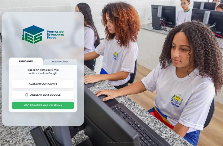 Portal do Estudante permite acesso a serviços acadêmicos da rede estadual; saiba como utilizar