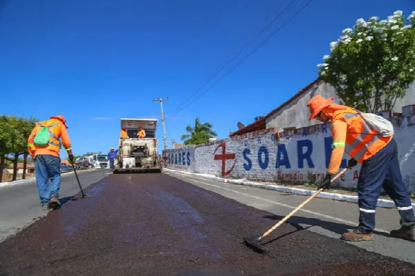 Em Jurema, Rafael Fonteles vistoria obras da rodovia que liga cinco municípios — imagem 3
