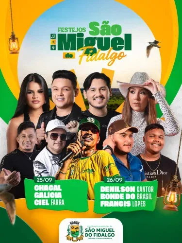 São Miguel do Fidalgo se prepara para dois dias de muita música nos Festejos — imagem 1
