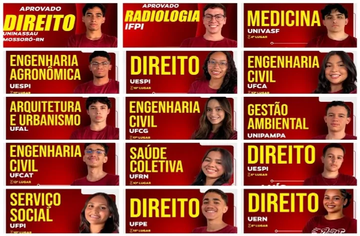 Colégio Paulo Freire celebra aprovações de alunos em universidades de todo o país