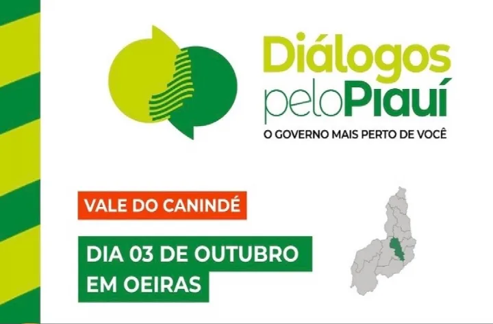 Oeiras recebe nesta sexta-feira, 3, as Oficinas Temáticas do Diálogos pelo Piauí