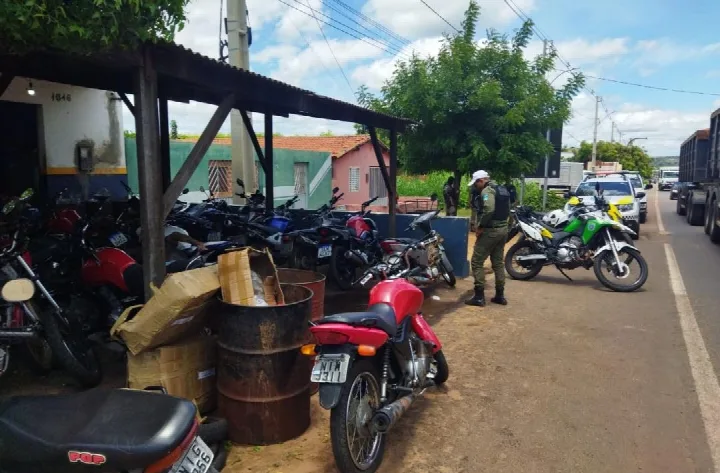 Polícia Militar intensifica fiscalização de trânsito e combate a veículos irregulares em Oeiras