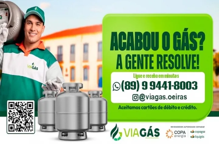 Via Gás inaugura distribuidora em Oeiras e amplia opção de entrega rápida de gás e água mineral