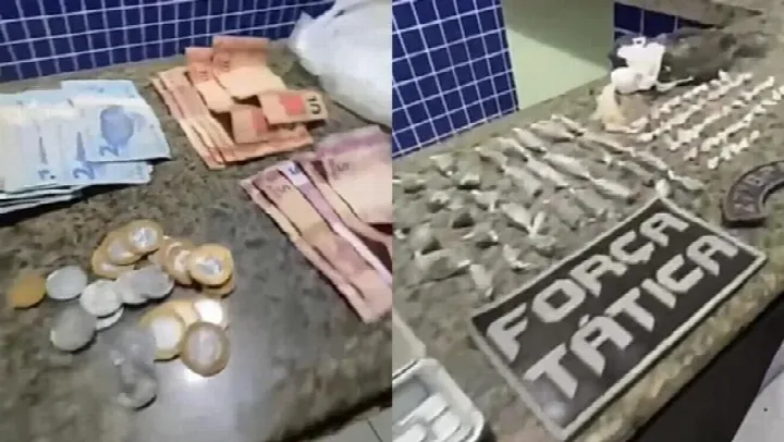 Homem é preso pela PM com grande quantidade de drogas no litoral do Piauí