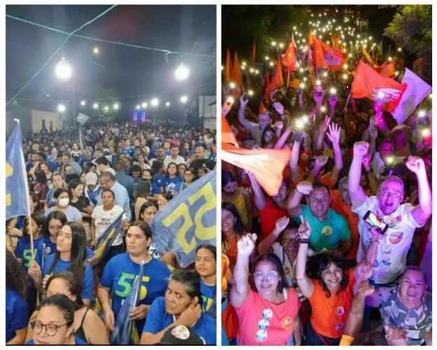 Candidatos a prefeito de Oeiras realizam caminhadas em diferentes bairros da cidade