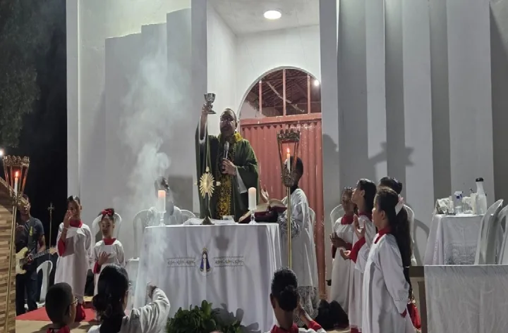 Comunidade quilombola Angical reúne multidão no encerramento do festejo de Nossa Senhora Aparecida