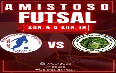 Amistoso da Escola de Futsal Henrique Sobreira: Celebrando 20 Anos de dedicação ao esporte