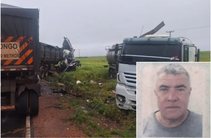 Caminhoneiro morre em acidente com caminhão-tanque na PI-247 no Sul do Piauí