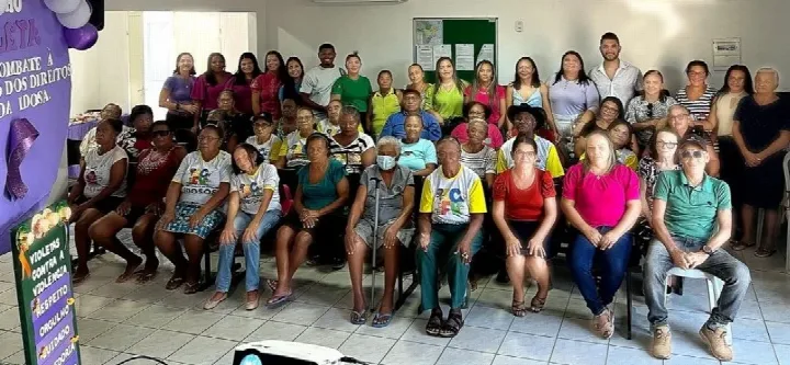 Assistência Social de São Miguel do Fidalgo promove roda de conversa sobre conscientização e prevenção da violência contra a pessoa idosa