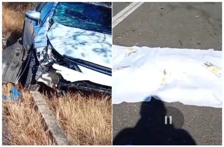 Homem morre após ser atingido por carro que desviou de um cachorro na BR-230