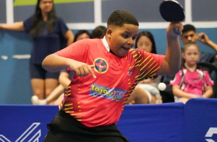 Aluno da Sociedade Educacional Paulo Freire conquista vaga na Seleção Brasileira de Tênis de Mesa Sub-13